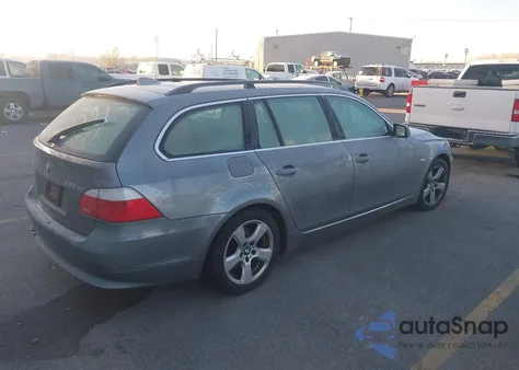 2008 BMW 535Xi z USA, uszkodzony, nr VIN WBAPT735X8CX00069